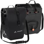 Schwarze Vaude Aqua Front Nachhaltige Gepäckträgertaschen 28l mit Reißverschluss mit Rollverschluss 