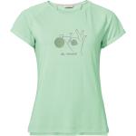 Grüne Nachhaltige T-Shirts für Damen Größe S für den für den Sommer 