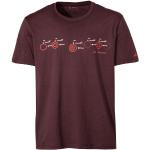 Reduzierte Rote Langärmelige Vaude Cyclist Nachhaltige T-Shirts für Herren Größe XL 