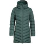 Grüne Gesteppte Wasserdichte Vaude Annecy Nachhaltige Damensteppmäntel & Damenpuffercoats Größe S für den für den Herbst 