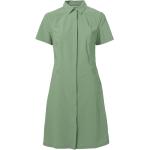 Grüne Vaude Farley Nachhaltige Sommerkleider für Damen Größe L für den für den Sommer 