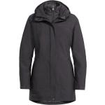 Schwarze Vaude Idris Nachhaltige 3-in-1 Jacken aus Fleece für Damen Größe M 
