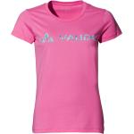 Reduzierte Pinke Vaude Nachhaltige T-Shirts für Damen Größe M 