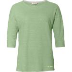 Reduzierte Grüne Vaude Neyland Nachhaltige T-Shirts für Damen Größe S 