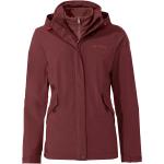 Reduzierte Rote Wasserdichte Vaude Rosemoor Nachhaltige 3-in-1 Jacken für Damen Größe S für den für den Winter 