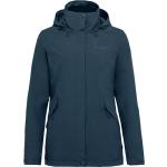 Reduzierte Blaue Wasserdichte Vaude Rosemoor Nachhaltige 3-in-1 Jacken für Damen Größe XXS für den für den Winter 
