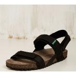 Reduzierte Schwarze Vaude Lorus Nachhaltige Outdoor-Sandalen mit Riemchen aus Leder für Damen für den für den Sommer 