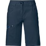 Blaue Vaude Skarvan Nachhaltige Jeans-Bermudas aus Denim für Damen Größe XS 