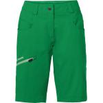 Grüne Vaude Skarvan Nachhaltige Jeans-Bermudas aus Denim für Damen Größe XXL 