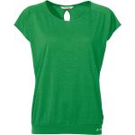 Reduzierte Grüne Vaude Skomer Nachhaltige T-Shirts für Damen Größe XL 