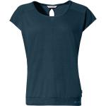 Blaue Vaude Skomer Nachhaltige T-Shirts für Damen Größe XXS 