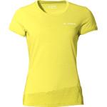 Reduzierte Gelbe Kurzärmelige Vaude Sveit Nachhaltige T-Shirts für Damen Größe XL 