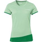Reduzierte Grüne Kurzärmelige Vaude Sveit Nachhaltige T-Shirts für Damen Größe XXL 