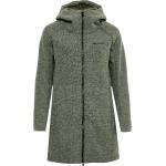 Grüne Vaude Tinshan Nachhaltige Kapuzenmäntel aus Wolle mit Kapuze für Damen Größe L 