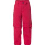 Rote Vaude Detective Nachhaltige Kinderhosen aus Polyamid Größe 134 