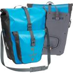 VAUDE Fahrradtasche »Aqua Back Plus Sondermodell mit Schirmlogo Hinterradtasche Gepäckträgertasche«, blau, hellblau