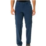 Blaue Vaude Farley Nachhaltige Zip Off Hosen aus Polyamid für Herren Größe 3 XL 