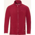 Reduzierte Rote Vaude Rosemoor Nachhaltige 3-in-1 Jacken mit Reißverschluss aus Fleece für Herren Größe XL 
