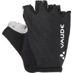 Schwarze Vaude Grody Fingerlose Kinderhandschuhe & Halbfinger-Handschuhe für Kinder mit Klettverschluss aus Frottee Größe 3 für den für den Sommer 