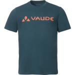 Grüne Vaude Bio Nachhaltige Statement-Shirts für Herren Größe M 
