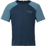 Reduzierte Blaue Vaude Moab Nachhaltige T-Shirts aus Jersey für Herren Größe XL 