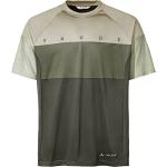 Grüne Color Blocking Kurzärmelige T-Shirts aus Mesh für Herren Größe XL 