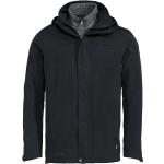Black Friday Angebote - Schwarze Wasserdichte Vaude Rosemoor Nachhaltige 3-in-1 Jacken für Herren Größe 3 XL für den für den Winter 