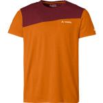Orange Vaude Sveit Nachhaltige T-Shirts für Herren Größe L 