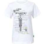 Grüne Casual Vaude Lezza Bio Nachhaltige Rundhals-Ausschnitt Printed Shirts für Kinder & Druck-Shirts für Kinder aus Baumwolle Größe 122 für den für den Sommer 