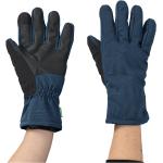 Blaue Vaude Manukau Nachhaltige Fingerhandschuhe für Herren Größe XL 