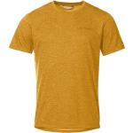Gelbe Sportliche Vaude Mens Nachhaltige T-Shirts für Herren Größe M 