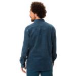 Grüne Langärmelige Vaude Mineo Bio Nachhaltige Shirts mit Tasche für Herren Größe XL 