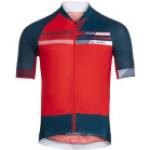 Rote Nachhaltige Vaude Pro Herrensportshirts zum Radfahren 