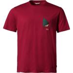 Grüne Unifarbene Vaude Proclaim Bio Nachhaltige Rundhals-Ausschnitt T-Shirts aus Baumwolle für Herren Größe S für den für den Sommer 