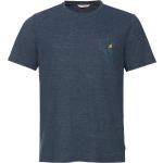 Unifarbene Vaude Redmont Nachhaltige T-Shirts aus Hanffaser für Herren Größe L 