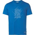 Blaue Vaude Tekoa bluesign Nachhaltige T-Shirts für Herren Größe L 