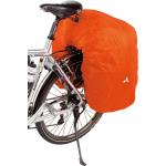 Orange Vaude Nachhaltige Regenschutz Fahrradtaschen 
