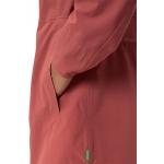 Rote Wasserdichte Atmungsaktive Nachhaltige Stehkragen Kapuzenmäntel mit Kapuze für Damen Größe M 