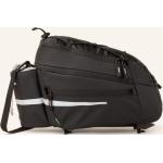 Schwarze Vaude Silkroad Nachhaltige Herrengepäckträgertaschen mit Reißverschluss aus Polyester 
