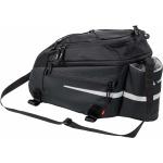 Schwarze Vaude Silkroad Nachhaltige Gepäckträgertaschen mit Klettverschluss 