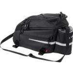Schwarze Vaude Silkroad Nachhaltige Gepäckträgertaschen mit Reißverschluss aus Polyester 