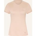 Hellorange Vaude Elope Nachhaltige T-Shirts aus Polyester für Damen Größe L 