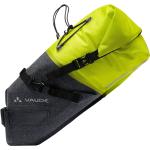 Schwarze Vaude Trailsaddle Nachhaltige Packtaschen 7l mit Klettverschluss mit Rollverschluss 