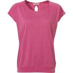 Pinke Vaude Skomer Nachhaltige T-Shirts für Damen Übergrößen 