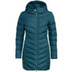 Gesteppte Wasserdichte Vaude Annecy Nachhaltige Damensteppmäntel & Damenpuffercoats mit Kapuze für den für den Winter 