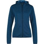 Reduzierte Blaue Vaude Nachhaltige Kapuzenjacken aus Fleece mit Kapuze für Damen Größe L 