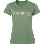 Reduzierte Grüne Langärmelige Vaude Cyclist Nachhaltige T-Shirts für Damen Größe 3 XL 