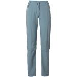 Graue Vaude Farley Nachhaltige Zip Off Hosen aus Polyamid für Damen Größe XL 