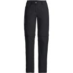 Schwarze Nachhaltige Zip Off Hosen mit Reißverschluss für Damen Größe XS 