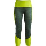 Grüne Vaude Green Core Nachhaltige 7/8 Leggings für Damen Größe M 
